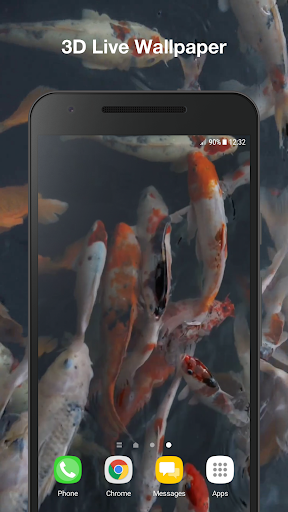 Android application Real Aquarium Live Wallpaper screenshort