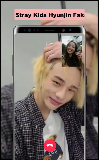 Stray Kids Hyunjin Fake Call Screen 3