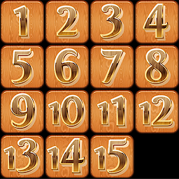 Puzzle Nomor 4x4