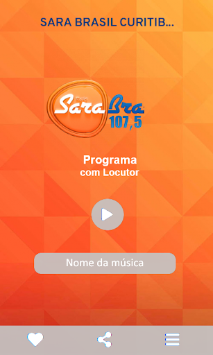 Sara Brasil Curitiba 107.5 FM Screen 2