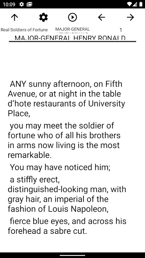 Book, Real Soldiers of Fortune Screen 2