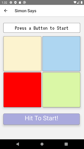 SimonSays Screen 2