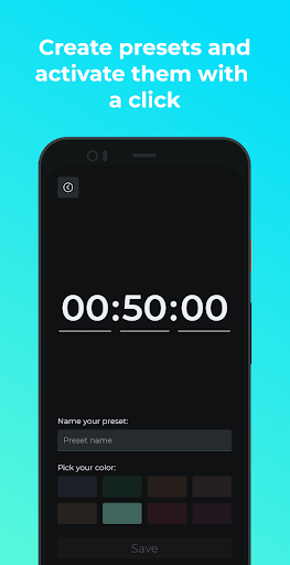 Timese - A minimalistic timer Screen 3