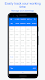 screenshot of Planningify Work time schedule