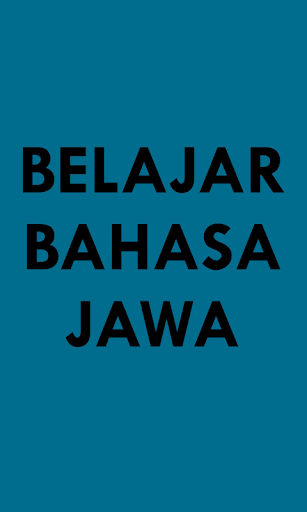 Belajar Bahasa Jawa Screenshot