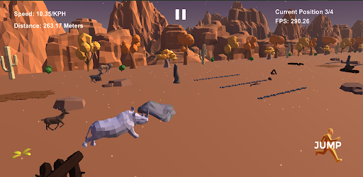 Animal Racing Demo Screen 3