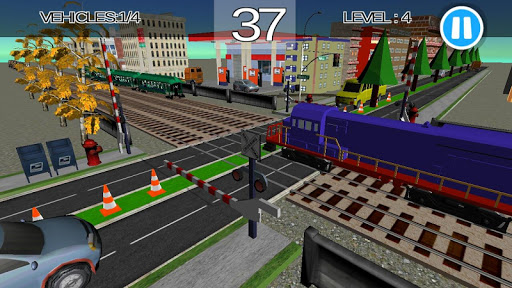 Train Railroad Crossing Simulation
