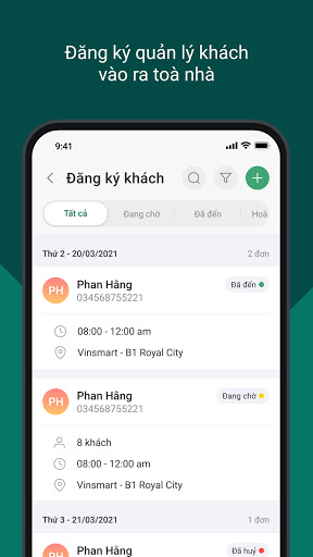 TechnoPark - Office App Screen 2