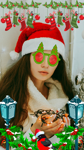Christmas Photo Editor App