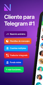 Screenshot 1 Nicegram: GPT Bot for Telegram android
