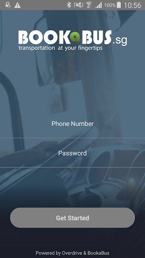 Android application Driver RMS screenshort