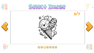 Candy Ice Cream Coloring Book - Screenshot 3
