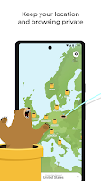 screenshot of TunnelBear VPN