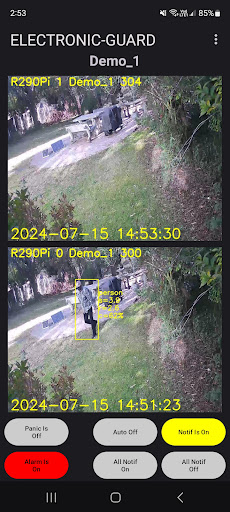 Android application Electronic-Guard screenshort