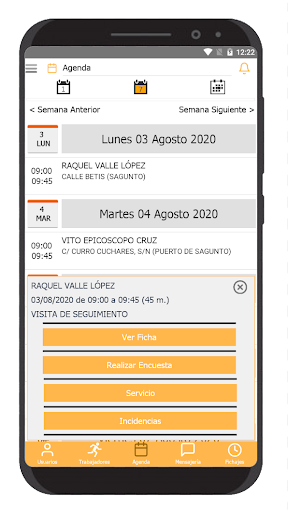 Gesad Mobile Screen 2