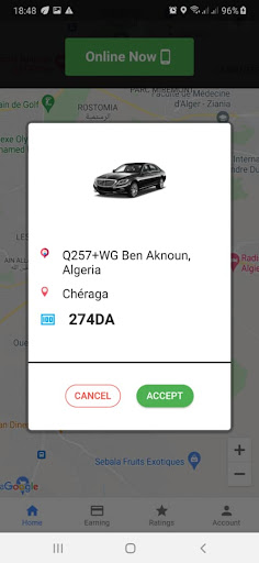 MyCar Chauffeur Screen 3