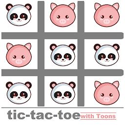 tic-tac-toe with toons