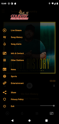 Country 945 WJGK HD2 Screen 2