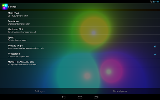 Atomic Live Wallpaper FREE