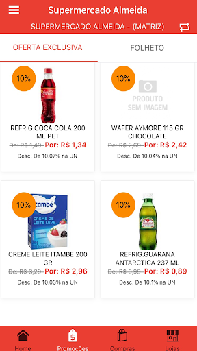 Android application Clube Almeida screenshort