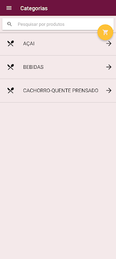 Maria João Açaí Delivery Screen 3
