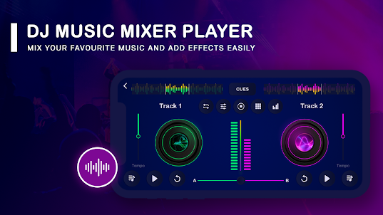 DJ Music Mixer With Beat Maker
