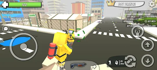 크래프트 도시 전쟁 게임 3D