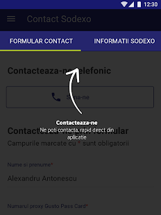 Card Sodexo Romania Screenshot