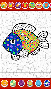 ornamental fish coloring book