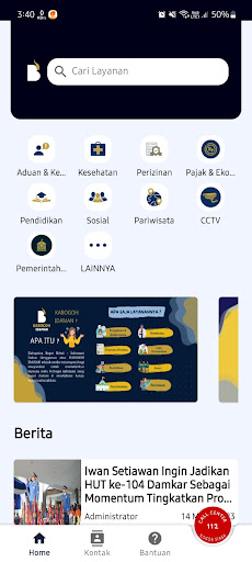 Android application Kabogoh Idaman screenshort