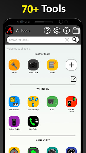 Android application All tools screenshort