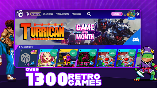 Android application Antstream Arcade screenshort