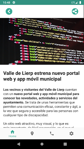 Ayuntamiento de Valle de Lierp Screen 3