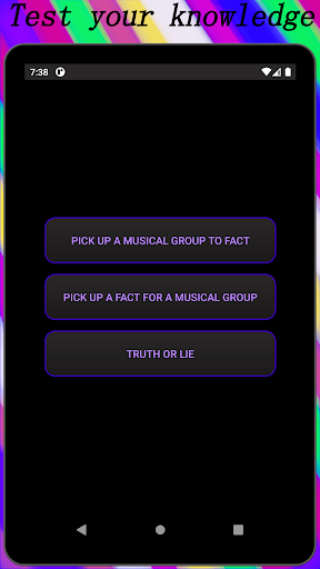 Music band facts Screen 2