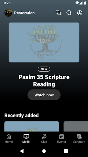 Restoration Fellowship TN Screen 2