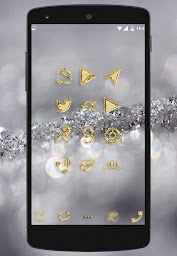 Gold Luxury the icon pack