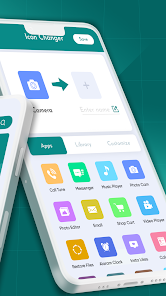 Captura 2 Cambiador de iconos: Temas de android