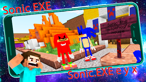 Sonic EXE Horror Minecraft Modのおすすめ画像2