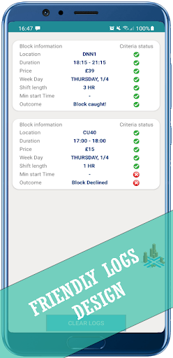 Flexoman - Block Grabber for Amazon Flex Drivers