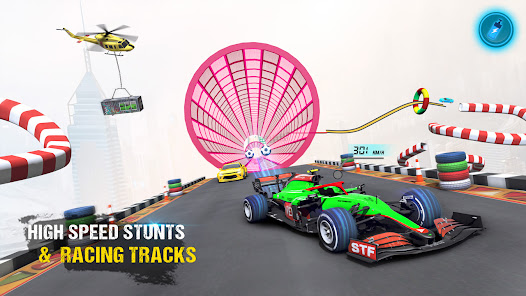 Sky Car Stunt 3D Racing Games apkdebit screenshots 17