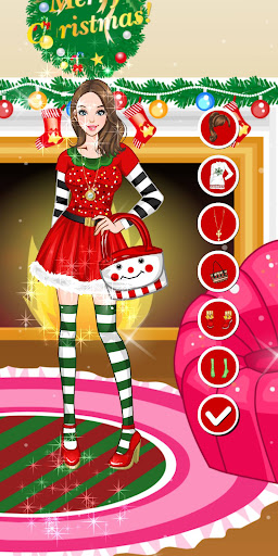 Christmas Shopping Dress Up Screen 2
