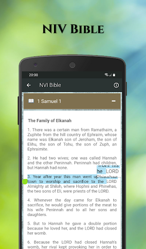 NIV Bible Offline in English Screen 3
