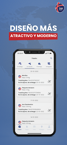 Android application Saspy Express screenshort