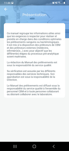 INOVIE CBM Screen 3
