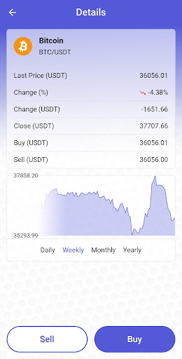 Quick Crypto Trading Simulator Screen 3