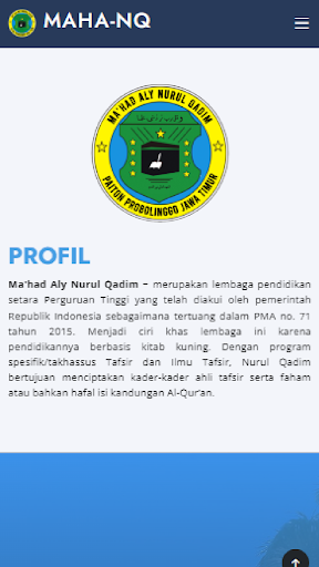 MAHANQ Screen 2