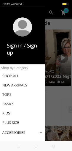 The Funky Zebras Boutique Screen 2