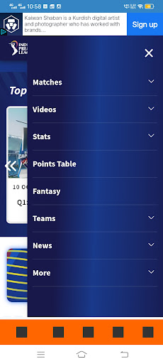 live match in IPL sports