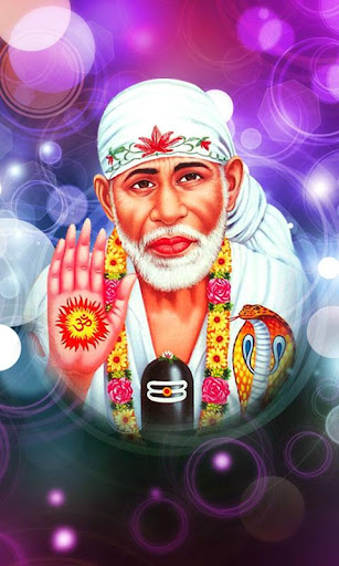 Sai Baba Live Wallpaper Screen 2
