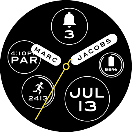 Screenshot 2 Marc Jacobs Watch Faces android